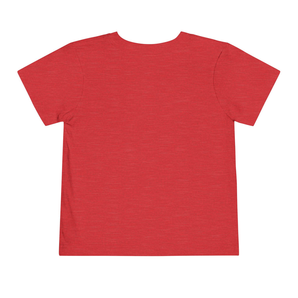 Toddler Short Sleeve Tee Shirt Cubs In Flower Bush