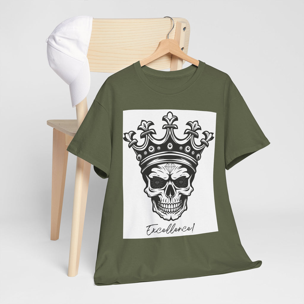 Skull Crown Excellence Cotton Tee Shirt