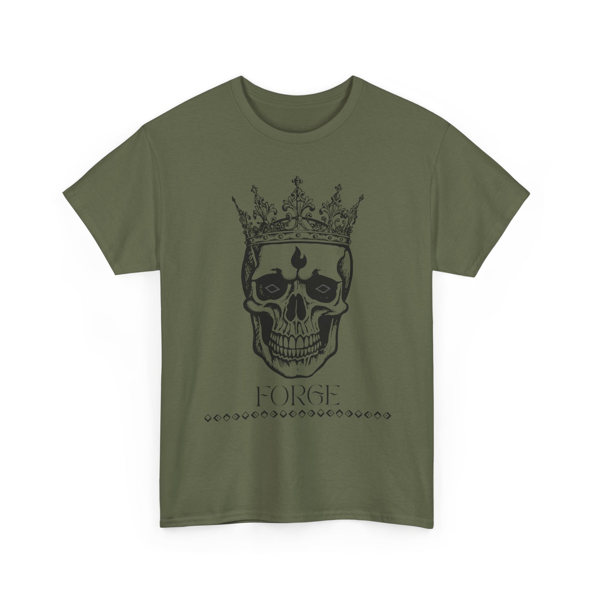 Skull "Forge" Cotton Shirt Transparent