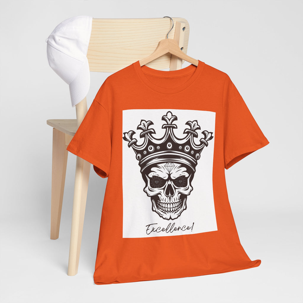 Skull Crown Excellence Cotton Tee Shirt