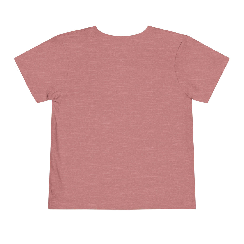 Toddler Short Sleeve Tee Shirt Cubs In Flower Bush