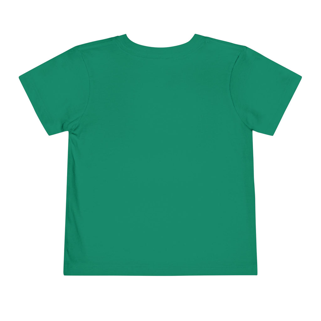 Toddler Short Sleeve Tee Shirt Cubs In Flower Bush