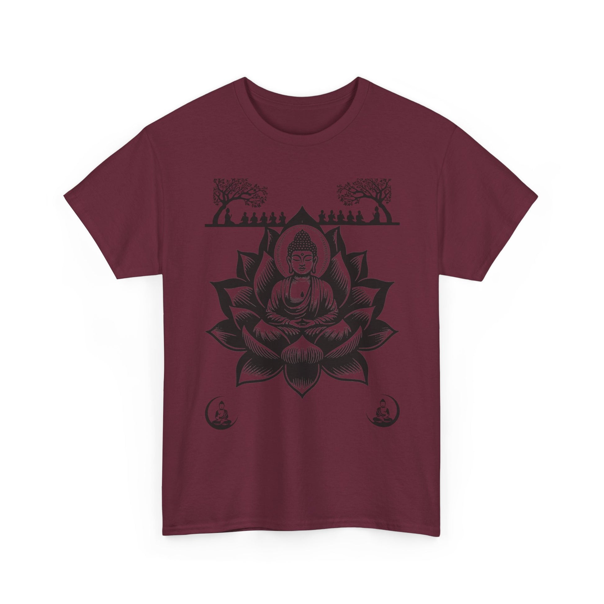 Deep Reflection Quality Cotton Tee Shirt